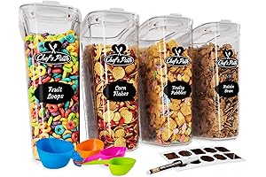 Kaboom Cereal Storage Containers