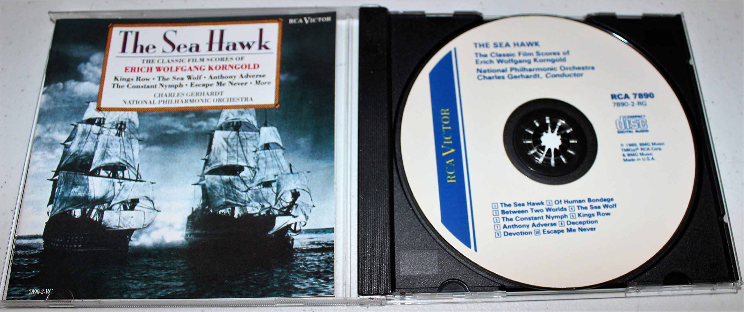 The Sea Hawk The Classic Film [Audio CD] Korngold; Gerhardt; Erich Wolfgang Korngold and Charles Gerhardt