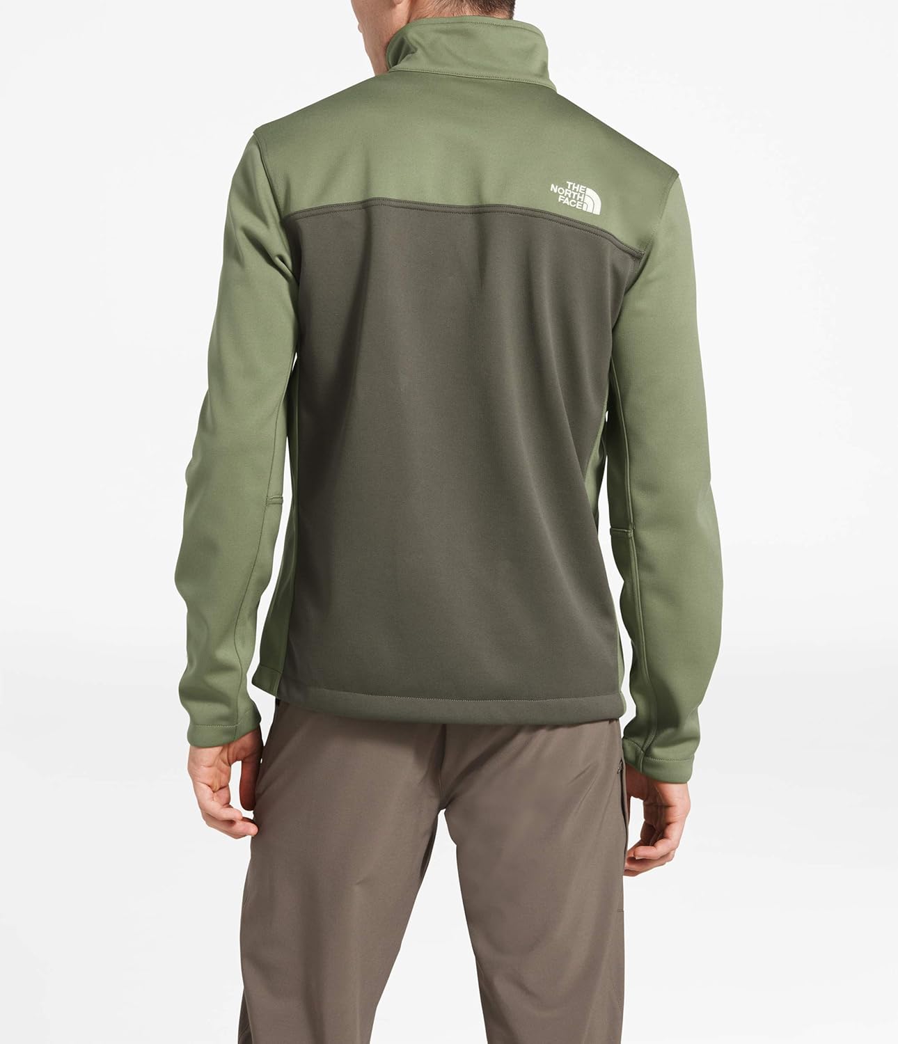 THE NORTH FACE Men's Apex Canyonwall Jacket, Four Leaf Clover/New Taupe Green, Large