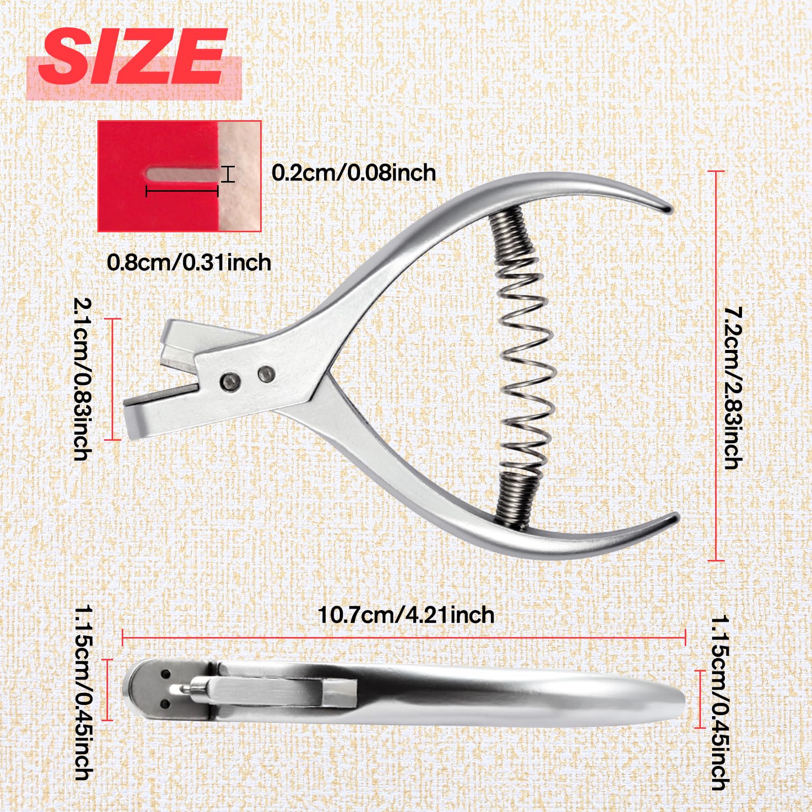 Amazon.co.jp: SPEEDWOX パターンノッチャー 型紙の切り込み 2x8