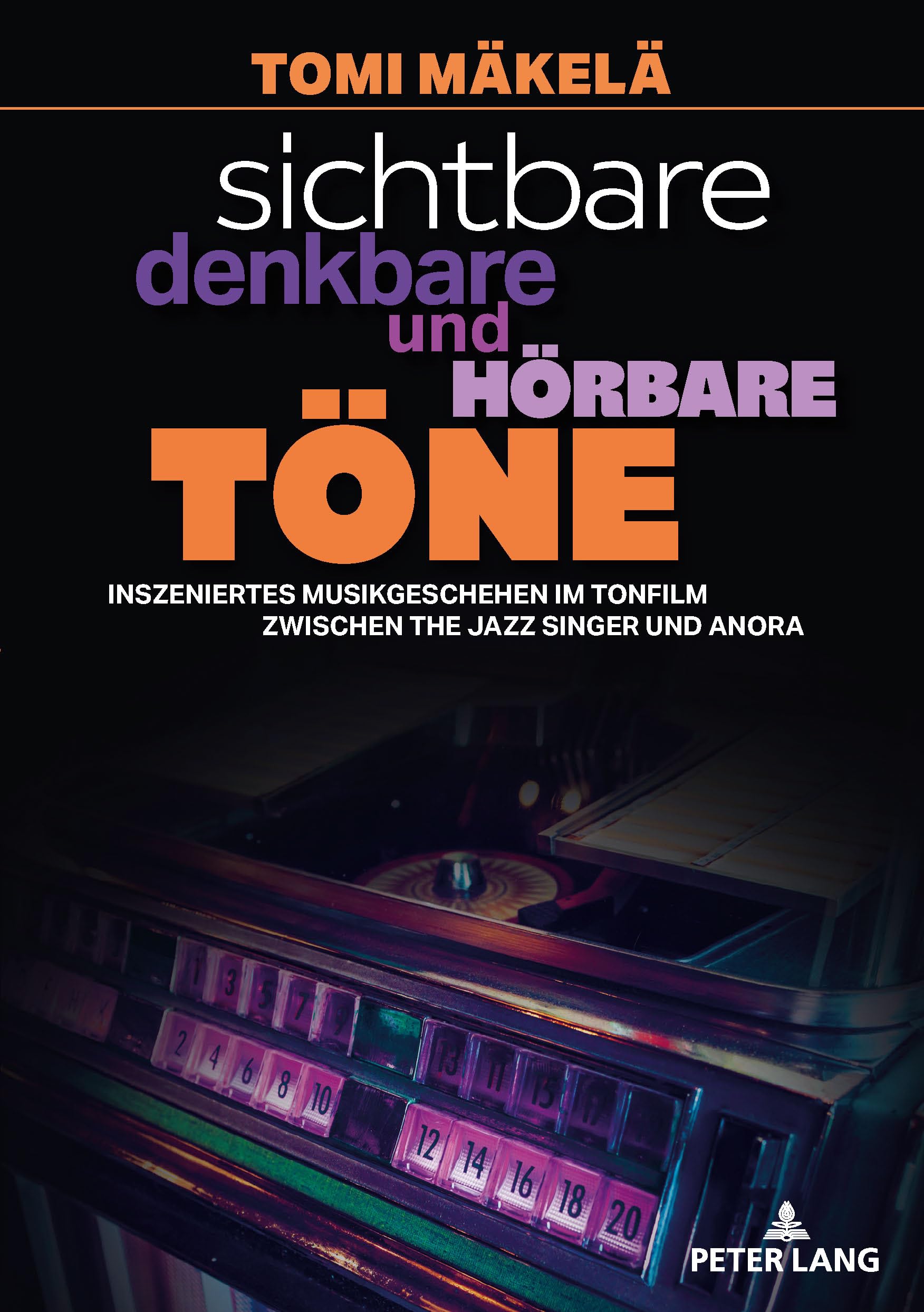Mise en scène musicale film sonore livre de cinéma de The Jazz Singer à Anora esthétique musique