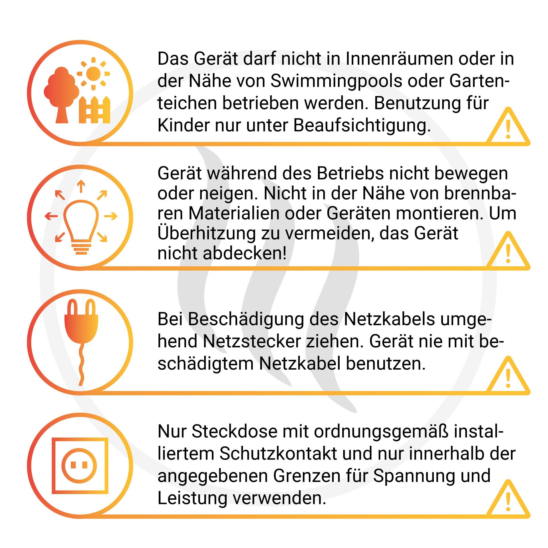 Sunred - Heizgerät Indus II Hängend 3000 - 3000 Watt - Heizstrahler - Terrassenheizung - Metall - Schwarz