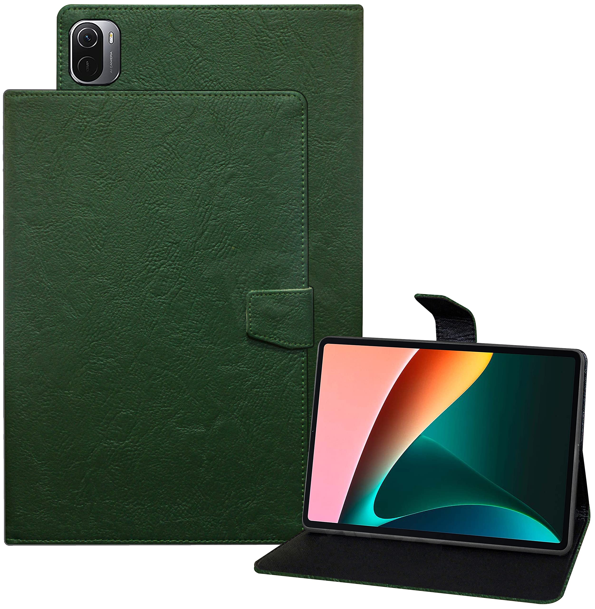 TGK Plain Design Leather Flip Stand Case Cover for Xiaomi Pad 5 11.0 inchTablet (Green) (B09ZPFQ479) Amazon Price History, Amazon Price Tracker