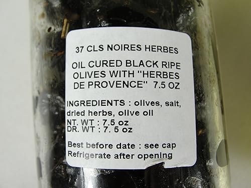 Miniatura 2 de Barral Aceitunas Negras Curadas con Hierbas Provenzales 7.05 oz