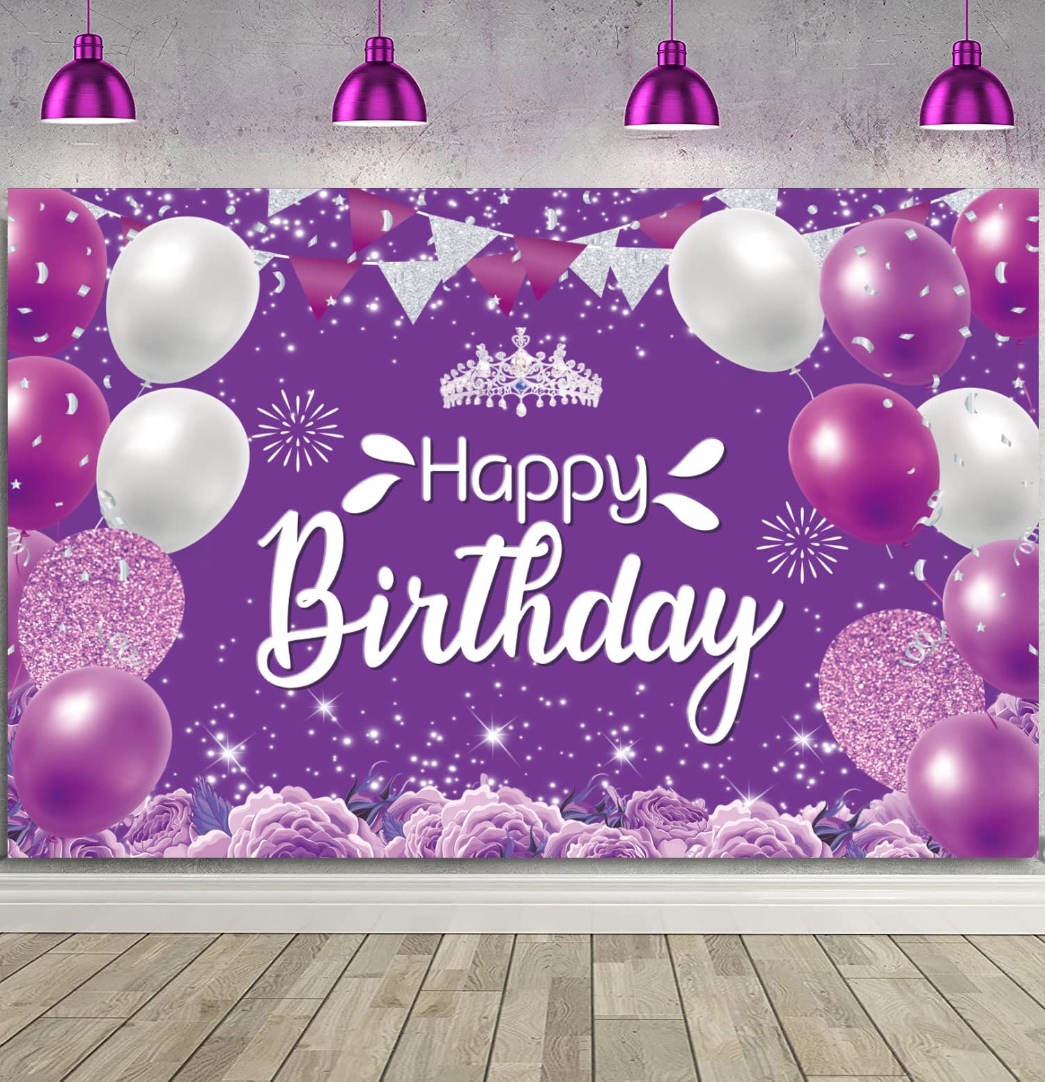 Backdrop Marmer Set Van Paarse Vlinders Geïsoleerd Op Een Witte  Achtergrond. Hoge Kwaliteit Foto | Premium Foto Backdrop Happy Birthday, image size:1500x1553