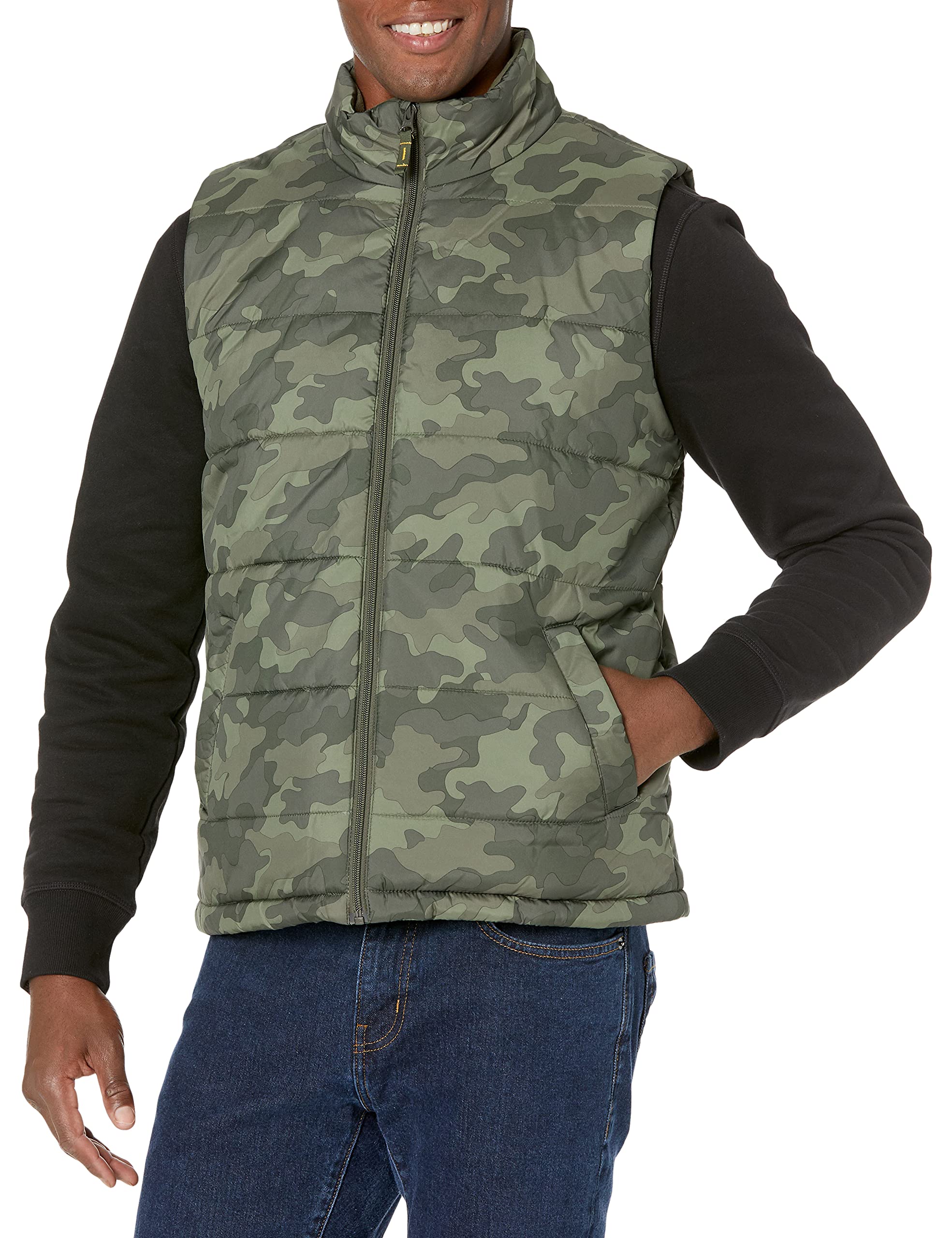 Amazon Essentials Piumino Smanicato di Medio Spessore Uomo