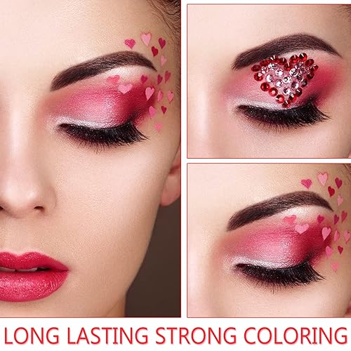 Miniatura 4 de CAHIUYOA 3 lápices delineadores de ojos verdes, delineadores de ojos metálicos, kit de delineador de ojos perlado, sombra de ojos brillante,