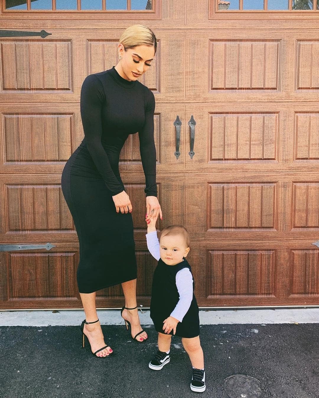 GOBLES Women's Elegant High Neck Long Sleeve Bodycon Midi Party Long Dress - Image 9