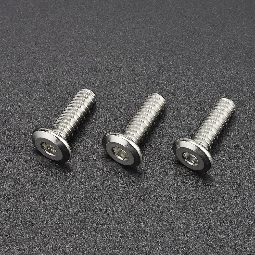 30-Pack 1/4-20 X 3/4” Button Head Socket Screws – 304 Stainless Steel, Hex Drive, Bright Finish - View #7
