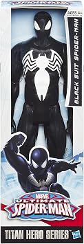 Spider-Man Marvel Ultimate Titan Hero Series Black Suit Figure