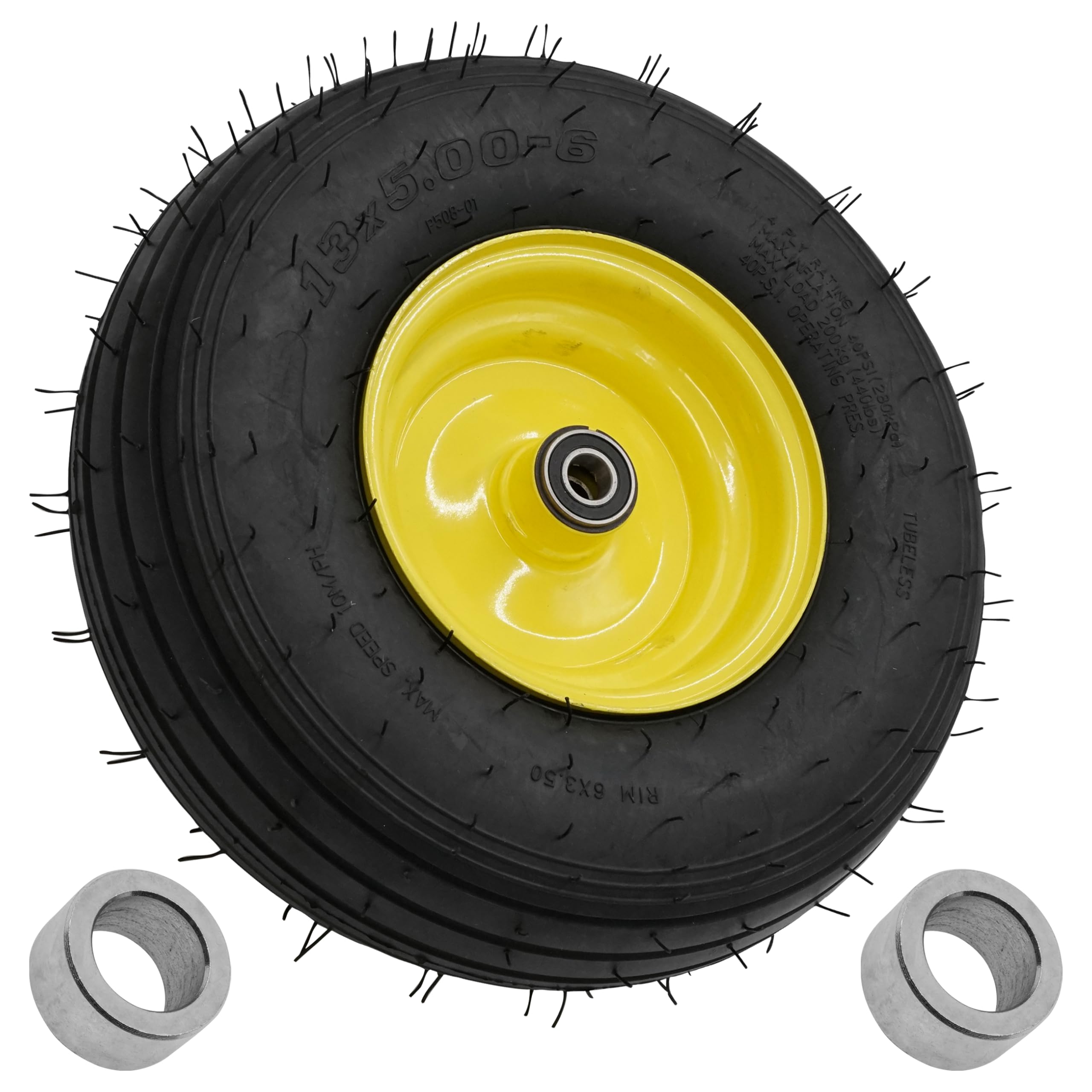 Amazon.com: Caltric AM131089 Front Wheel Caster Tire Compatible