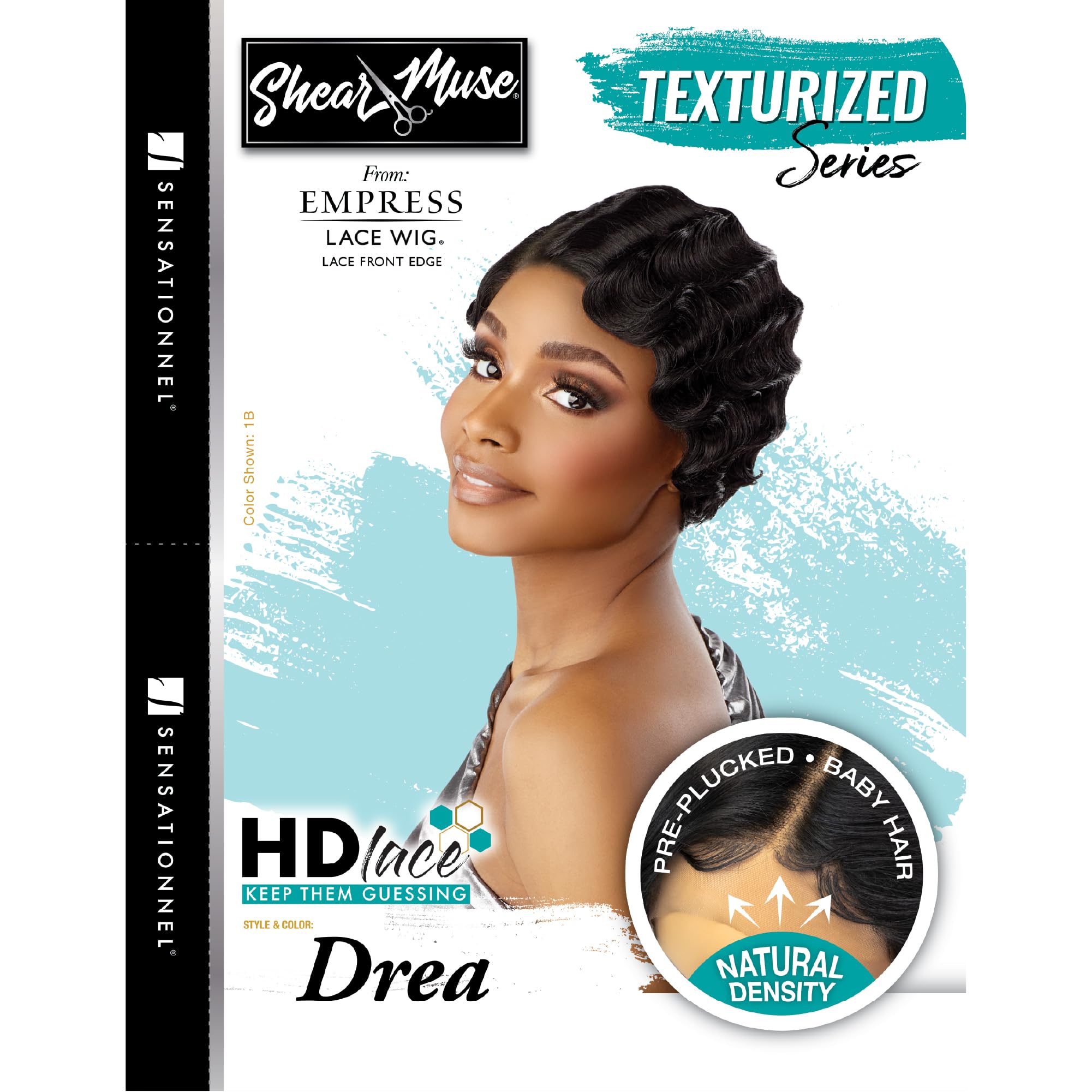 Amazon.com : Sensationnel Shear Muse Lace Wig - Drea Deep 