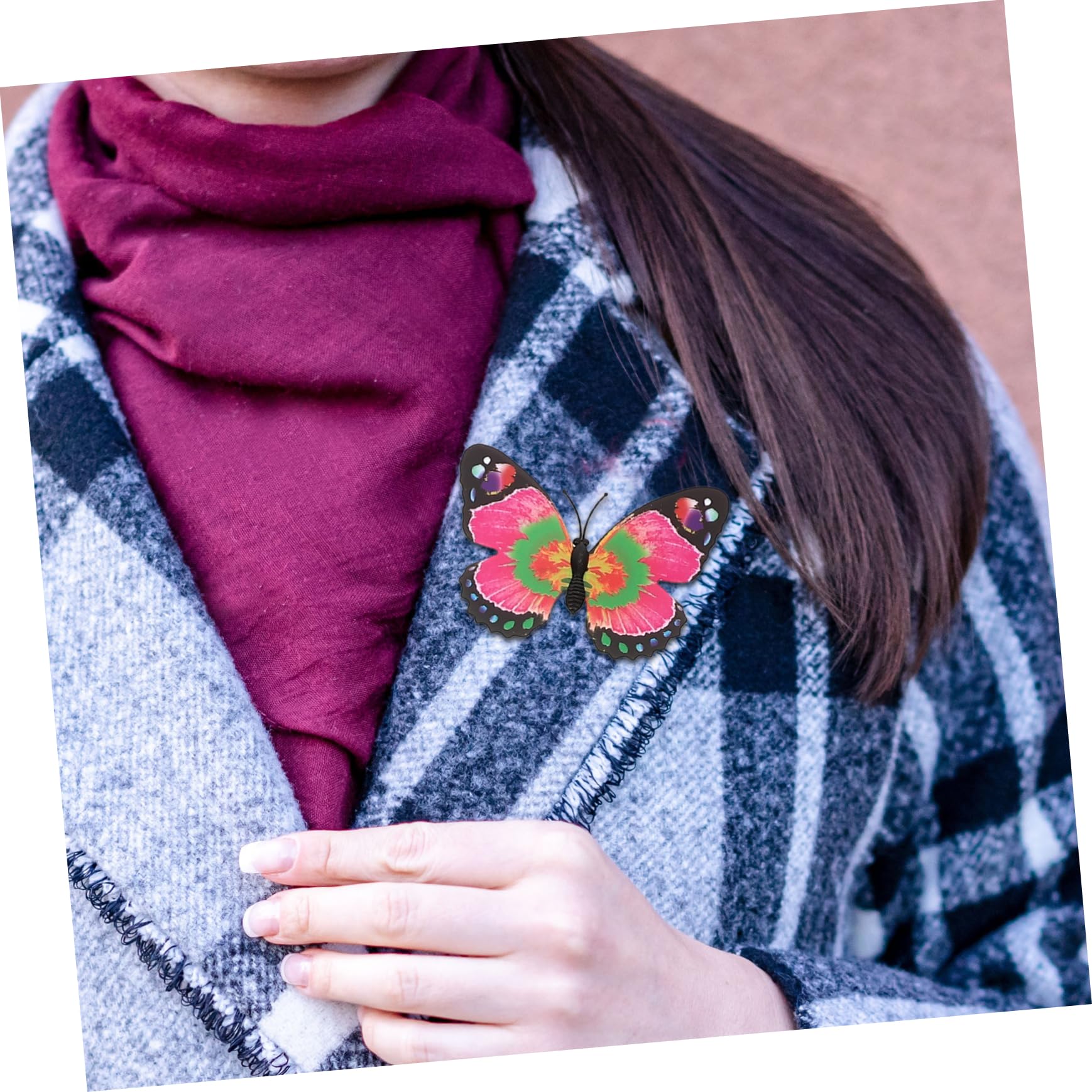EXCEART 300piezas Pin De Decorativo Para Niñas De Broches Para Ropa Mochilas y Accesorios Fácil De Usar y Seguro