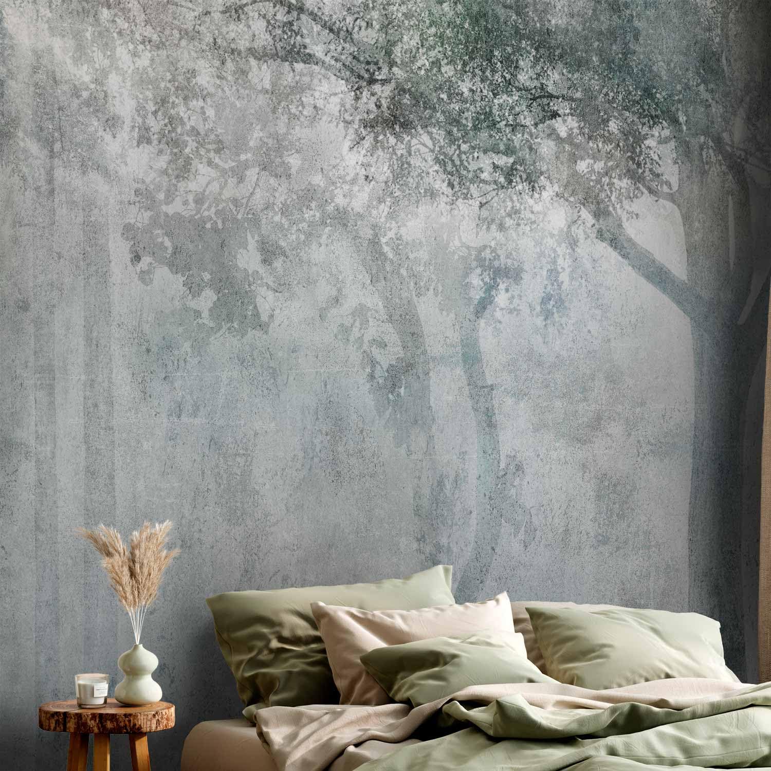 Carta Da Parati Adesiva Foglie Di Palma - 392x280 Cm Fotomurale Moderno Per Pareti - Foto 8