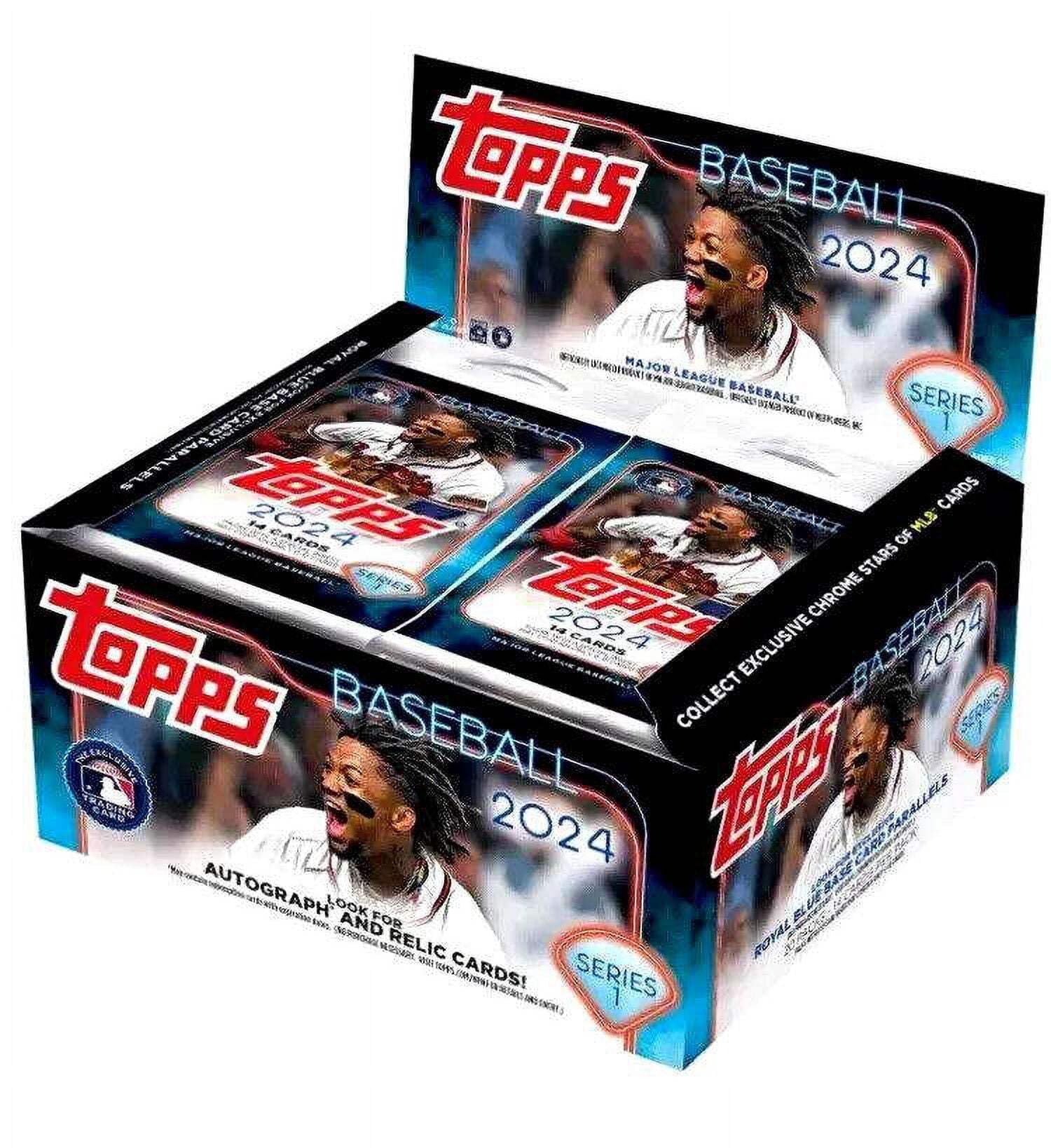 Amazon.com: Topps 2024 Series 1 Baseball Trading Card Jumbo Hobby