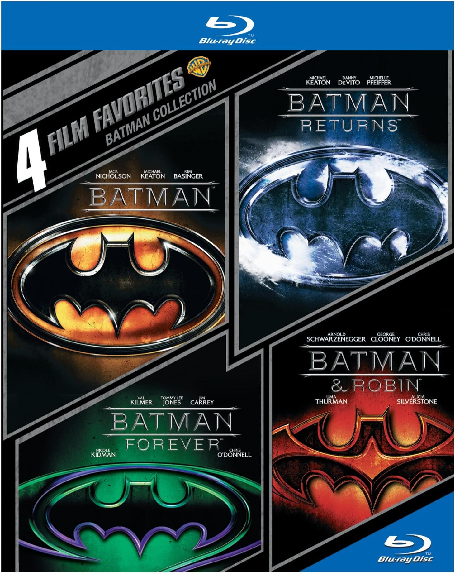 4 Film Favorites: Batman (BD)(4FF)