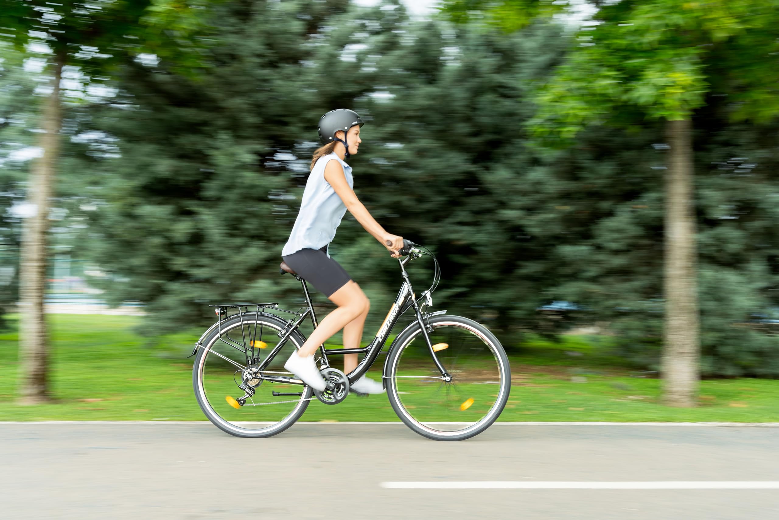 Chillaxx Bicicleta Strada Premium City Bike en 26 y 28 pulgadas – Bicicleta para niñas, niños, hombres y mujeres – 21 velocidades – Bicicleta holandesa City Bike