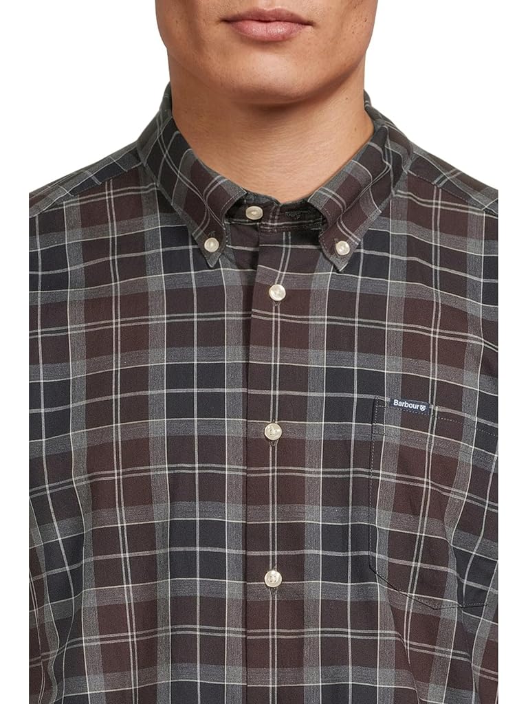 Black Barbour Wetheram Tailored Tartan Shirt