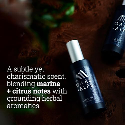 Miniatura 2 de Oars + Alps Venture Colonia y spray corporal, mezcla notas cítricas refrescantes con aromas a base de hierbas, apto para TSA, 1 onza líquida
