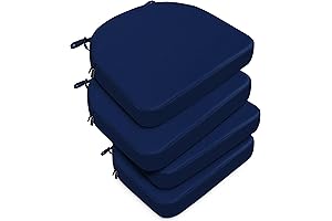 DMSKY Outdoor Dining Chair Cushions Set of 4