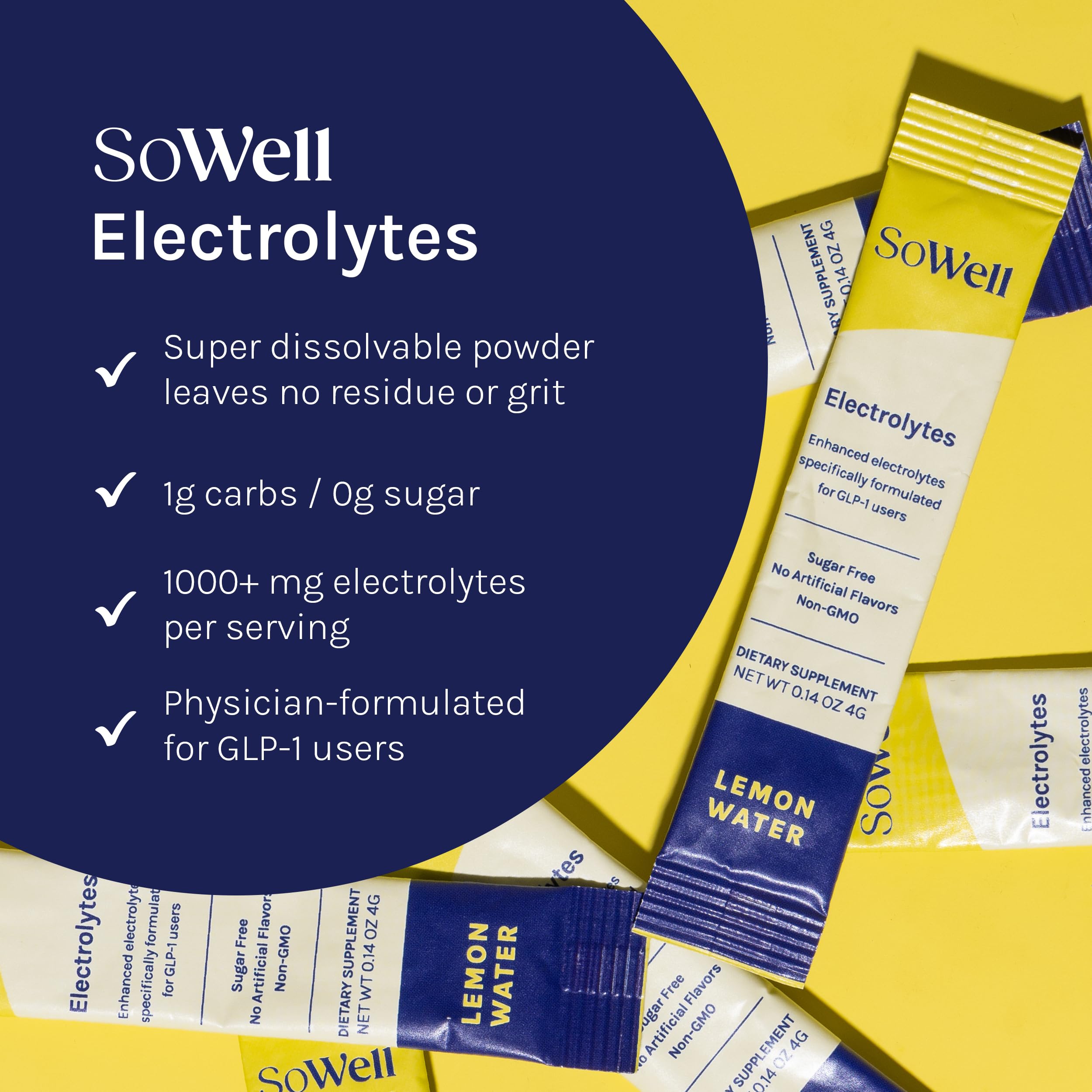 Sowell Glp 1 Enhanced Electrolytes Lemon Water Drink Mix Hydration | Desertcart INDIA Sowell Glp 1 Enhanced Electrolytes Lemon Water Drink Mix Hydration | Desertcart INDIA