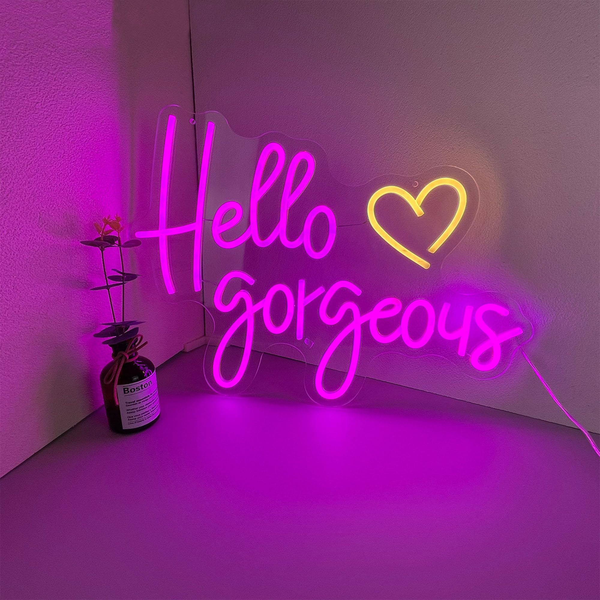 Custom Neon Signs,Personalized Dimmable LED Neon Signs Suitable for Wedding Family Birthday Bar Wedding Party Night Light&Company Logo Business Signs, Birthday Gift(Optional 3 Lines 5