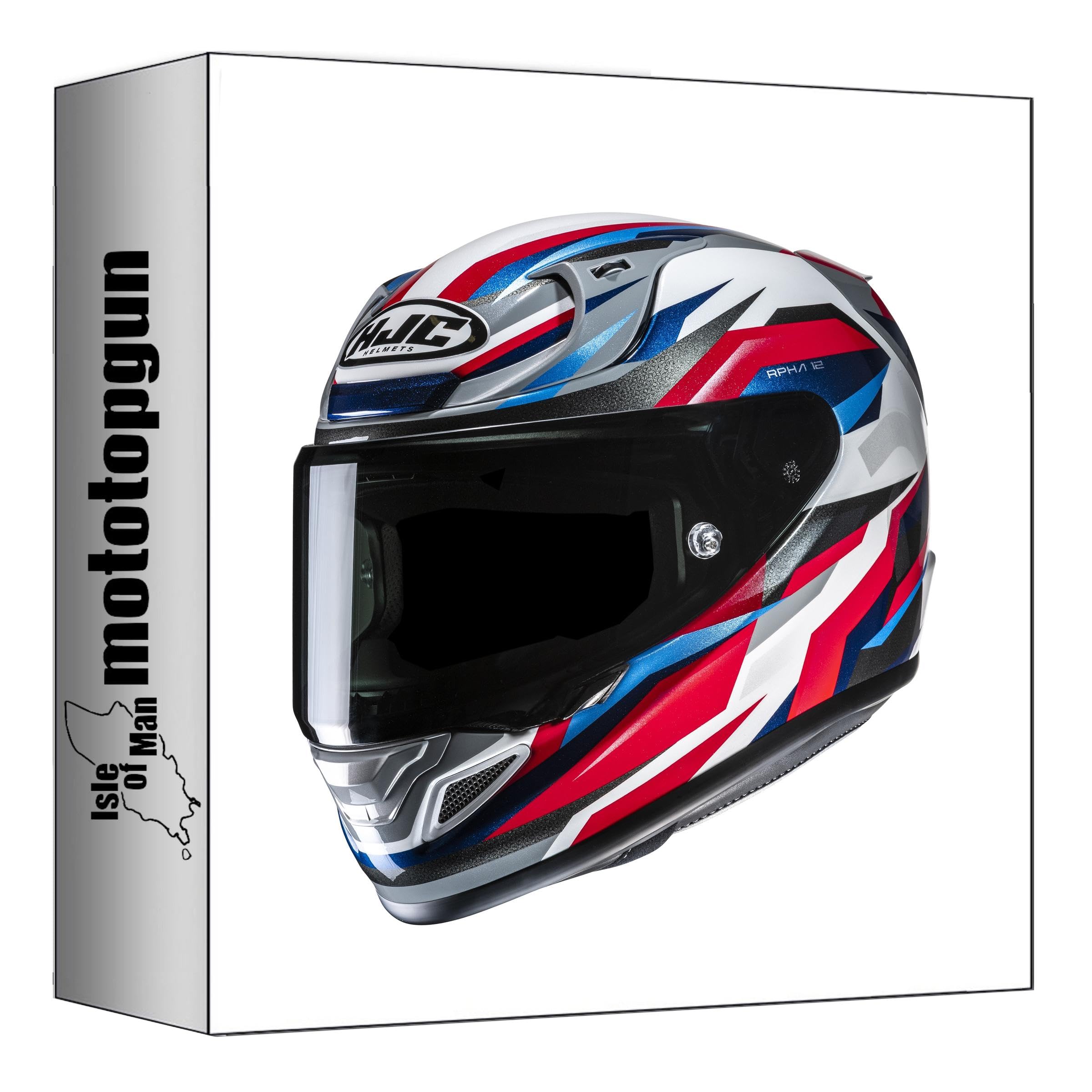 Casque HJC RPHA 12 Dravix MC21 XXL intégral contre le bruit moto - 5