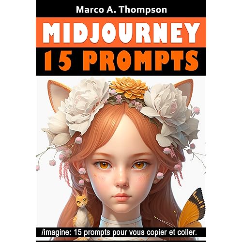 Midjourney - 15 prompts pour vous copier et coller: Volume 6 (French Edition)