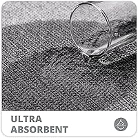 Vista 4 de Bath Mat,Ultra Thin Bathroom Rugs,Rubber Bath Mats for Bathroom,No Slip Bath Rugs,Quick Dry,Machine Washable,Low Pile,Absorbent,Shower