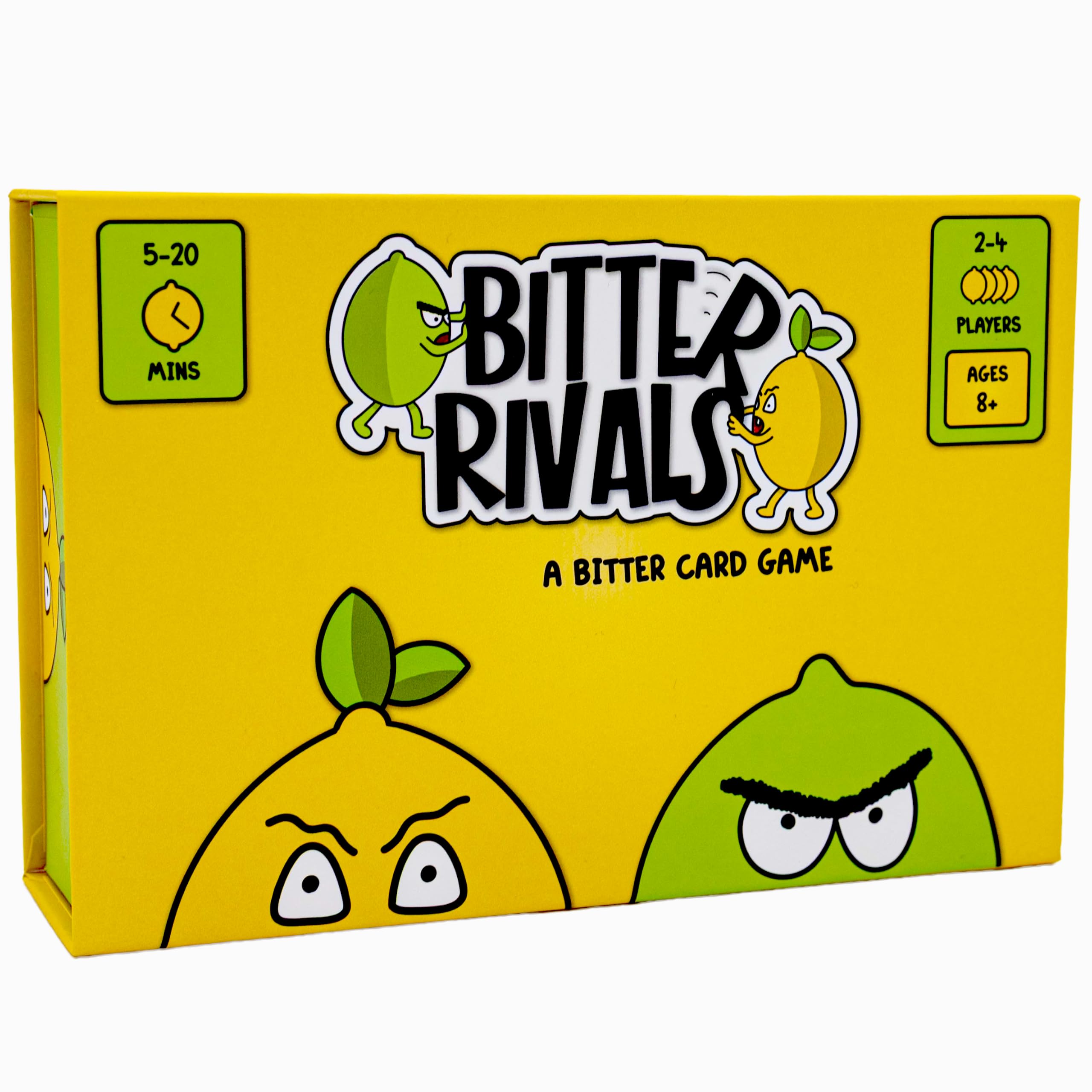 Bitter Rivals | Strategic Card game | Ages 8+ | 2-4 Players | 5+ Minutes Playing Time