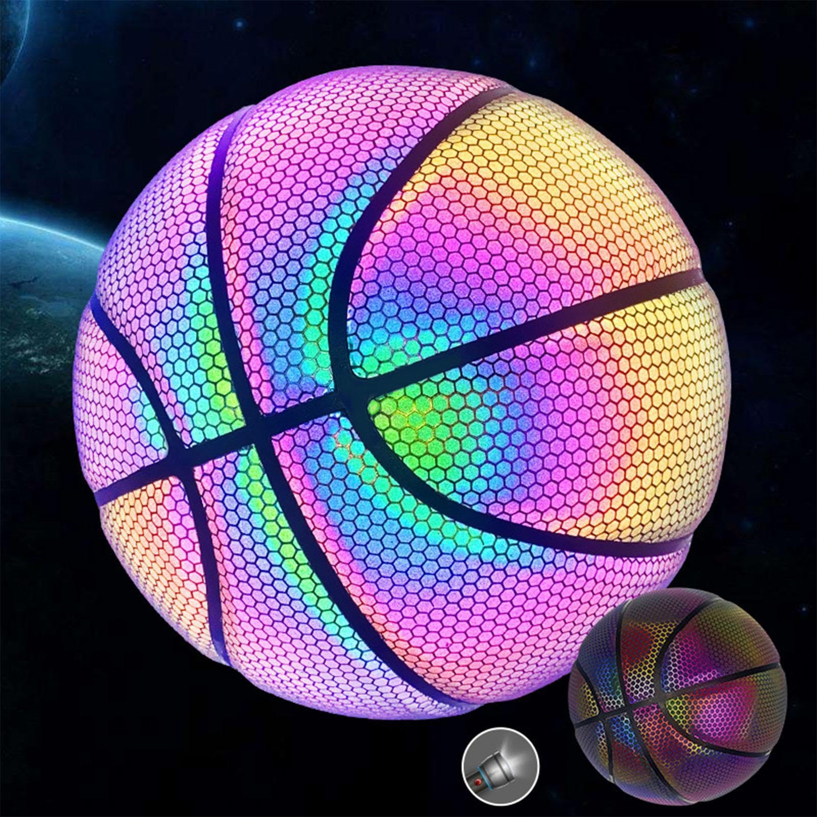 Generisch Balón de baloncesto Glow – Diseño de superficie reflectante