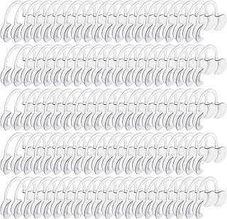 100 Pcs C-Shape Teeth Whitening Cheek Retractor, Mouth Opener Mouth Retractor for Teeth Whitening Dental Cheek Retractor for Dentist Party Challenge Games, Size Medium (Clear)