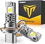 Upgraded H13/9008 Light Bulbs Hi/Low Beam, 40,000LM 10X Ultra Brightness, 70000+ Hours Long Service Life, 6500K Cool White H13 Fog Bulb Driving Light, 1:1 Mini Size, Plug and Play, Pack of 2