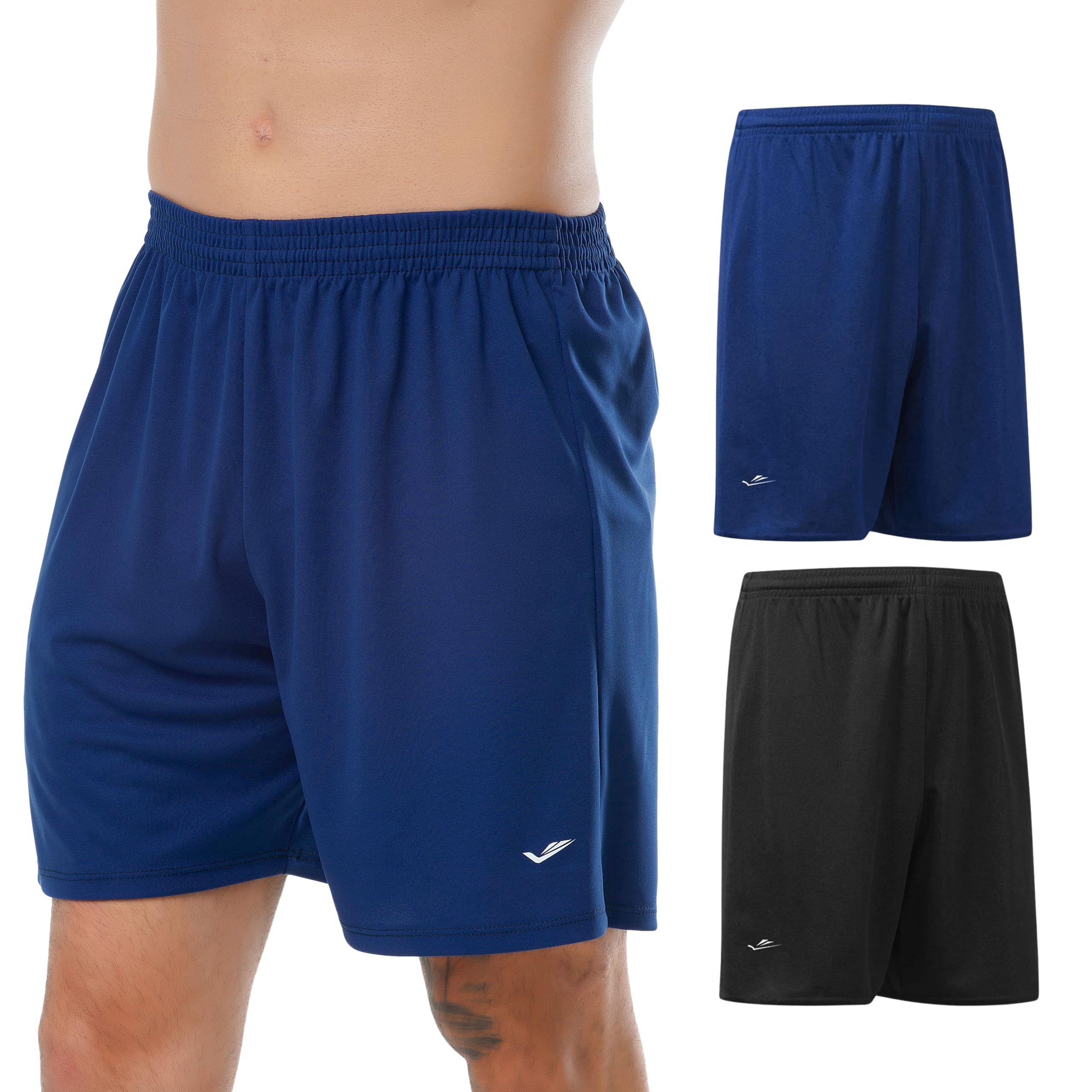 Kit 2 Short Calção Futebol Academia Bermuda Masculino Adulto