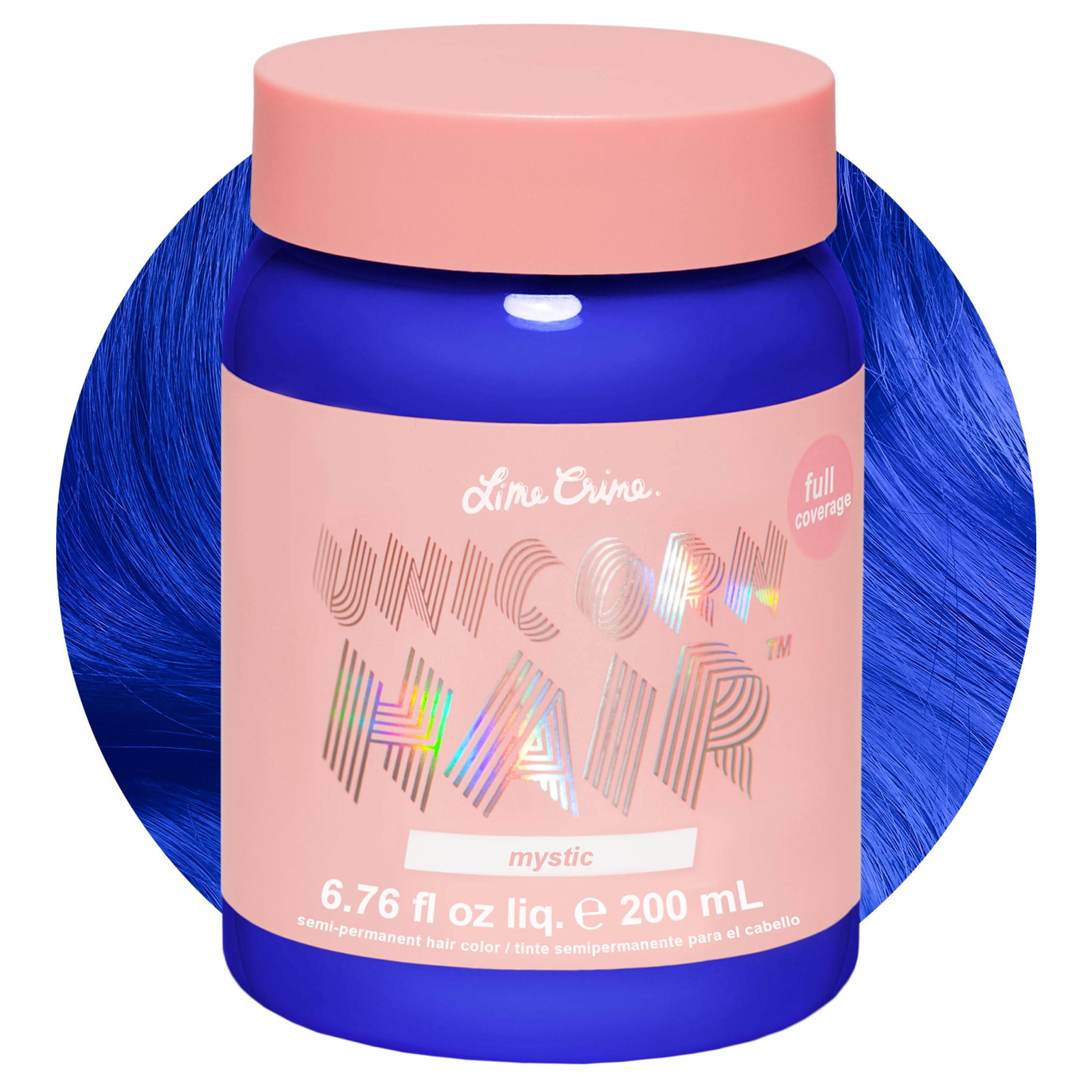 Amazon.com : Lime Crime Unicorn Hair Dye Full Coverage, Mystic