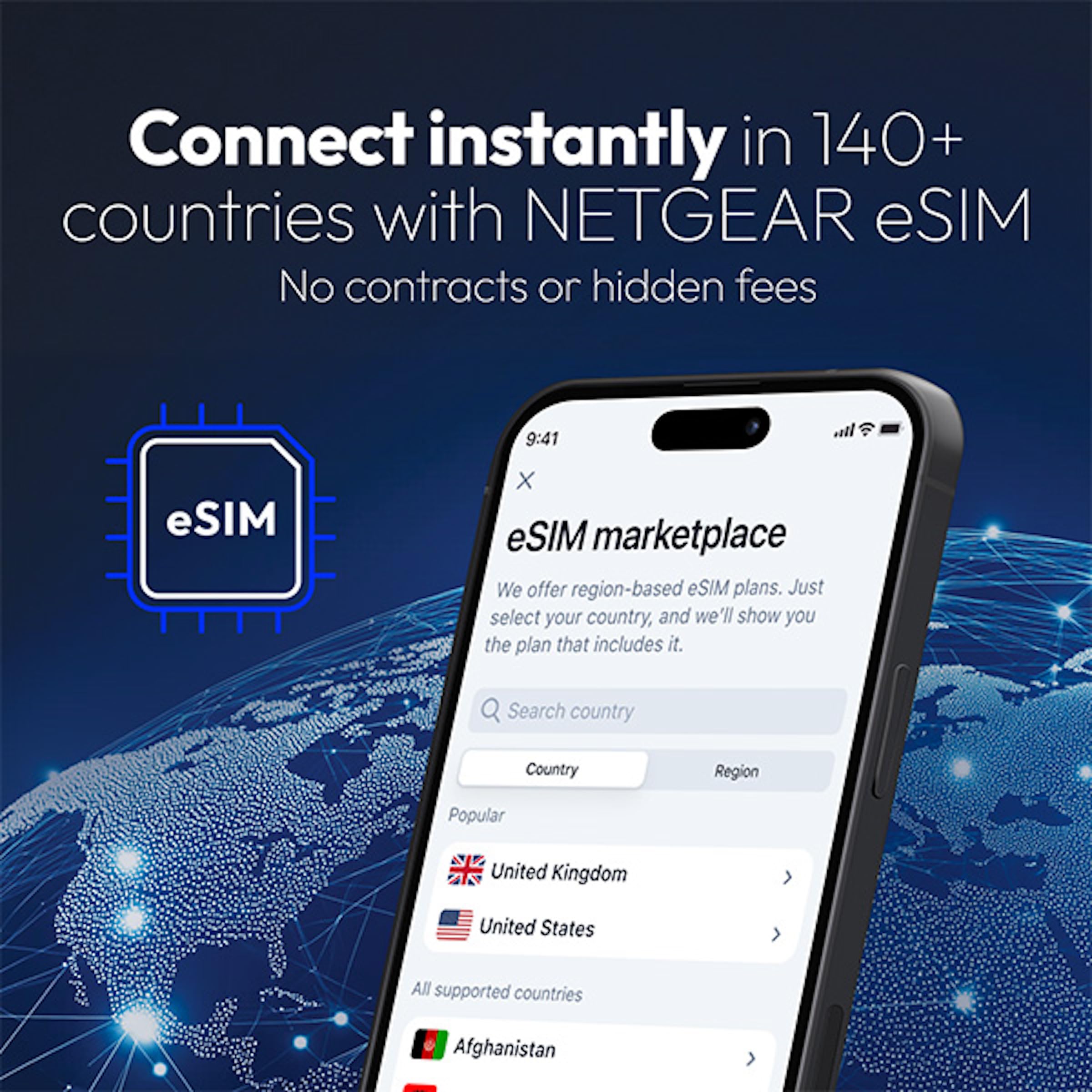 NETGEAR Nighthawk M7 | 5G MiFi Router with eSIM | Unlocked Portable WiFi Hotspot With Physical Sim Slot, compatible with any provider | 5G/4G/LTE – for Travel, Work | WiFi 7| 3.6 Gbps | MH7150 — view 4