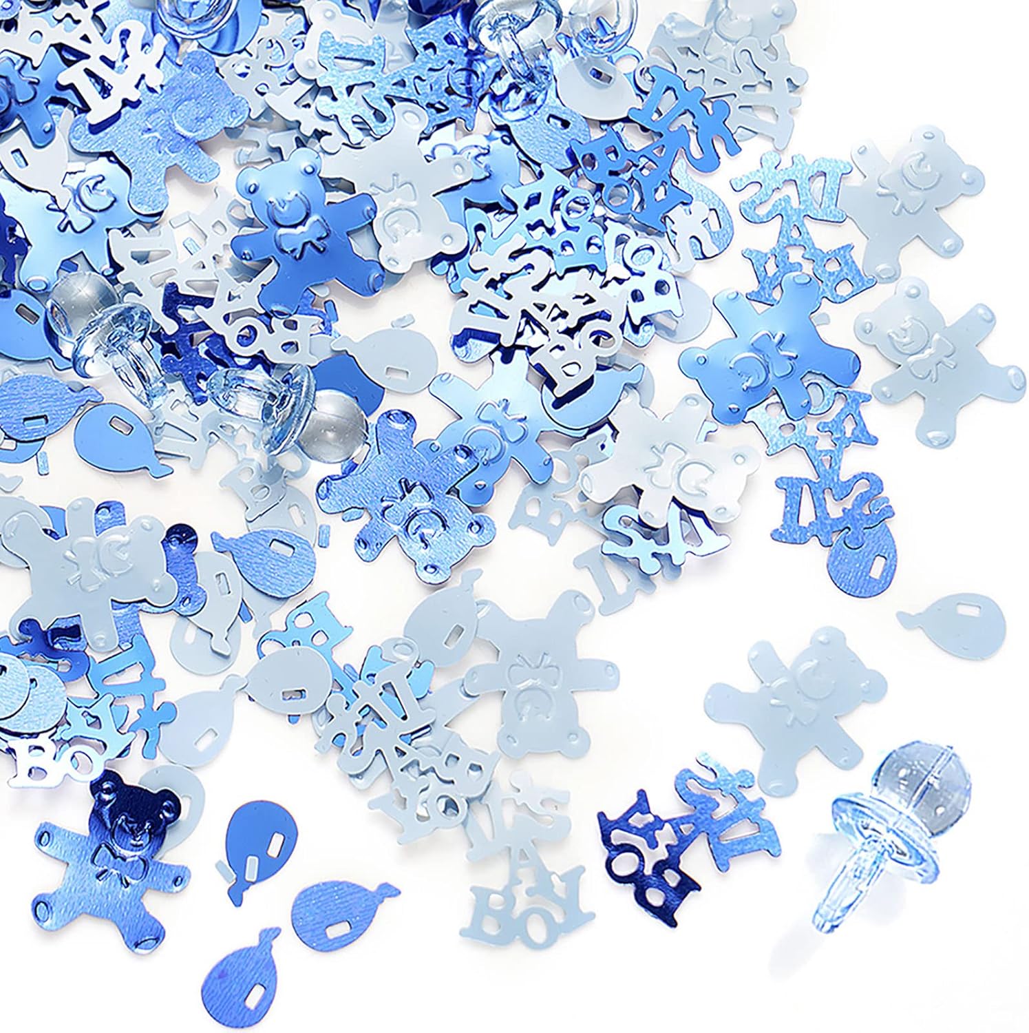 QILICHZ 1210Pcs Baby Shower Confetti It’s A Boy Confetti