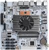 NAS Motherboard 8 Bay SATA3.0, Core i5 8256U Mini ITX Motherboard 2xM.2 NVMe PCIe3.0 x2, 2 i226V 2.5GbE LAN Computer Board 4K HD DP NAS Board, PCI-E x4, Barebone (No RAM/SSD/OS)