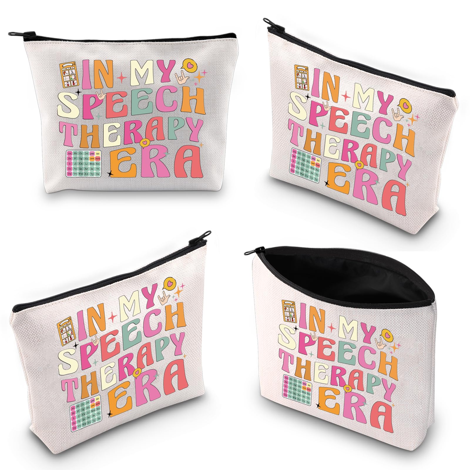 LEVLO Speech Therapist Gift Makeup Bag (Speech Therapy 1 2UK) - Image 3