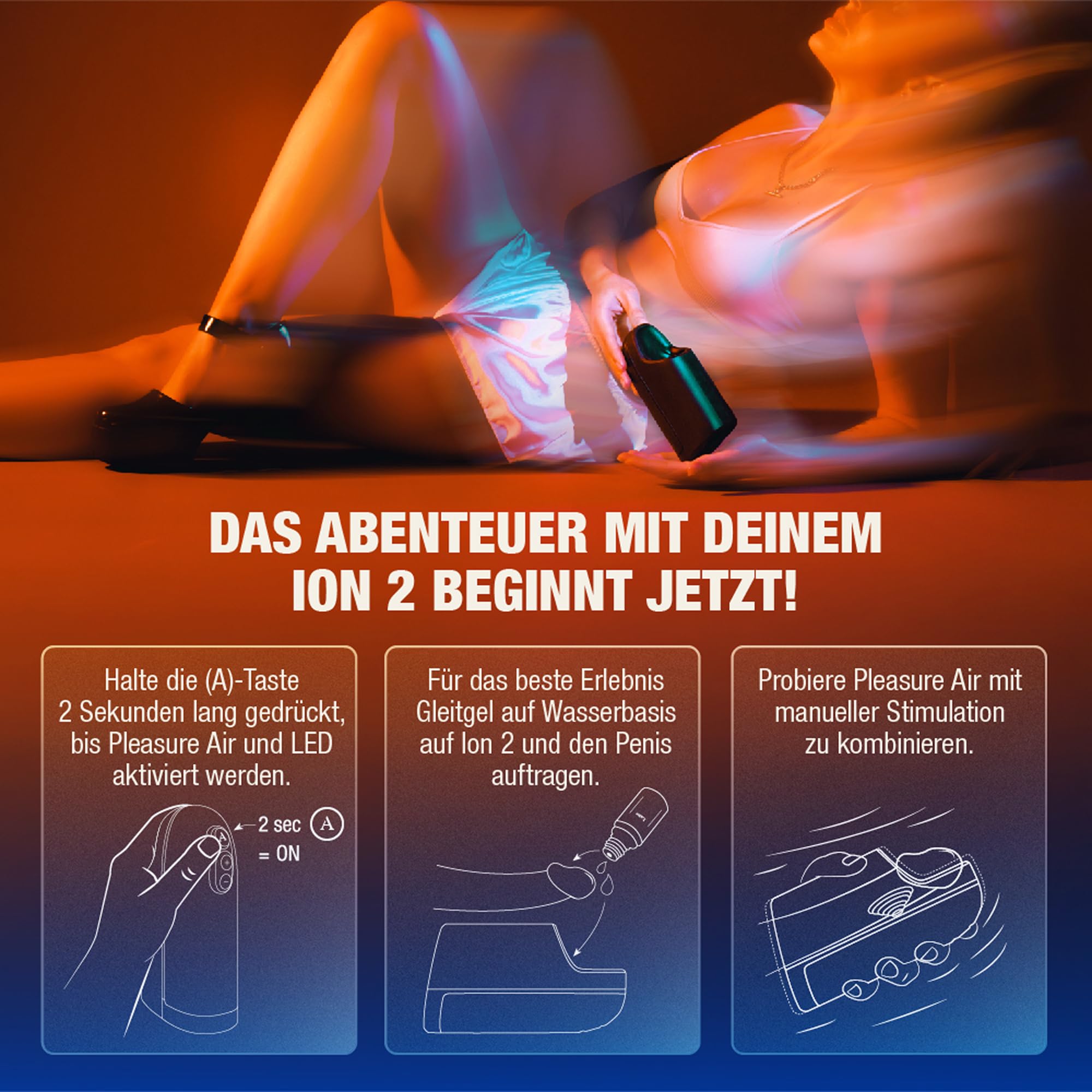 Arcwave Ion 2 Masturbator für Männer Saugendes Silikon-Sexspielzeug Stroker