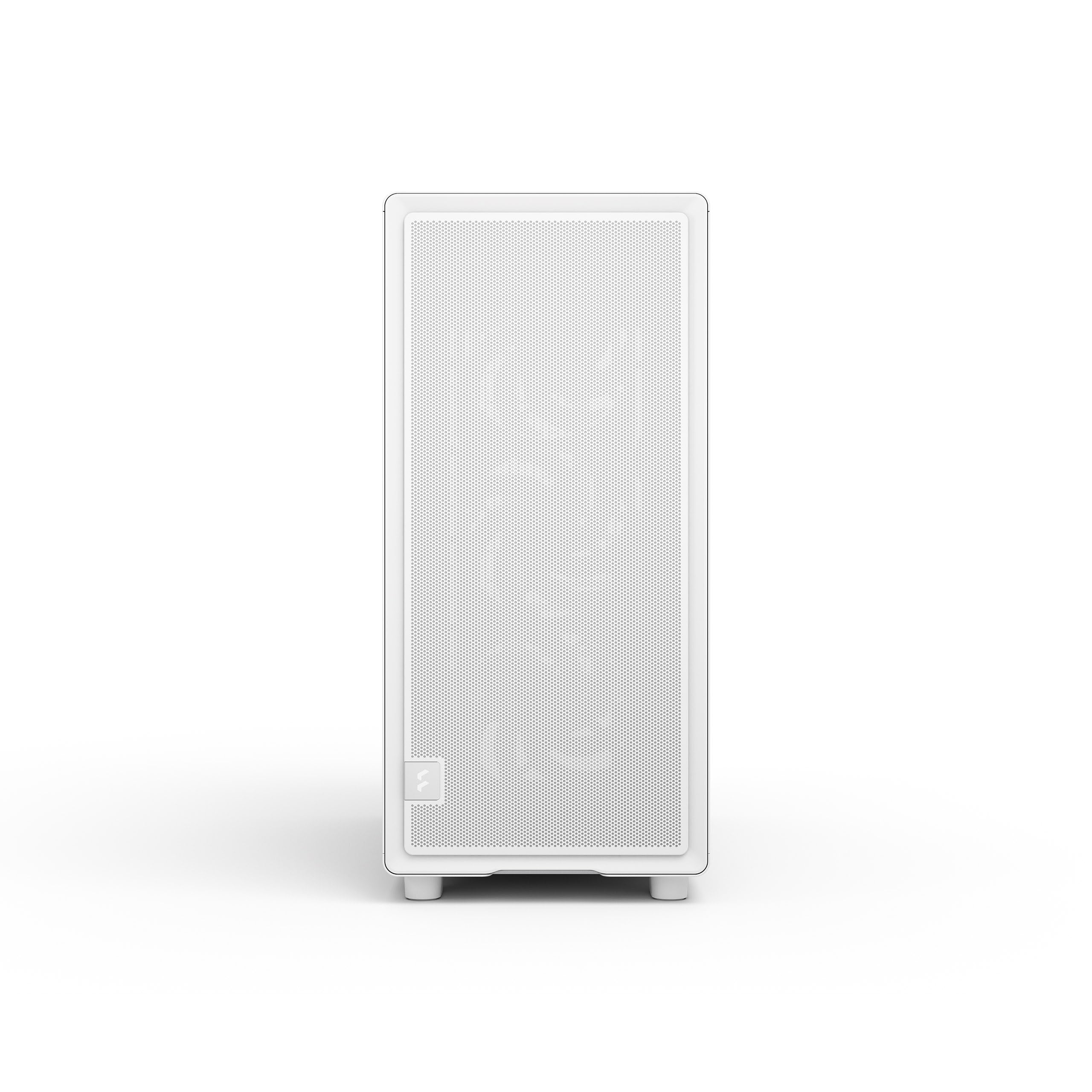 Fractal Design Epoch White - przyciemniane jasne szkło hartowane - siatkowy panel przedni - trzy wentylatory Momentum 12 W zestawie - Przestronne wnętrze - Obsługa ATX/mATX/ITX