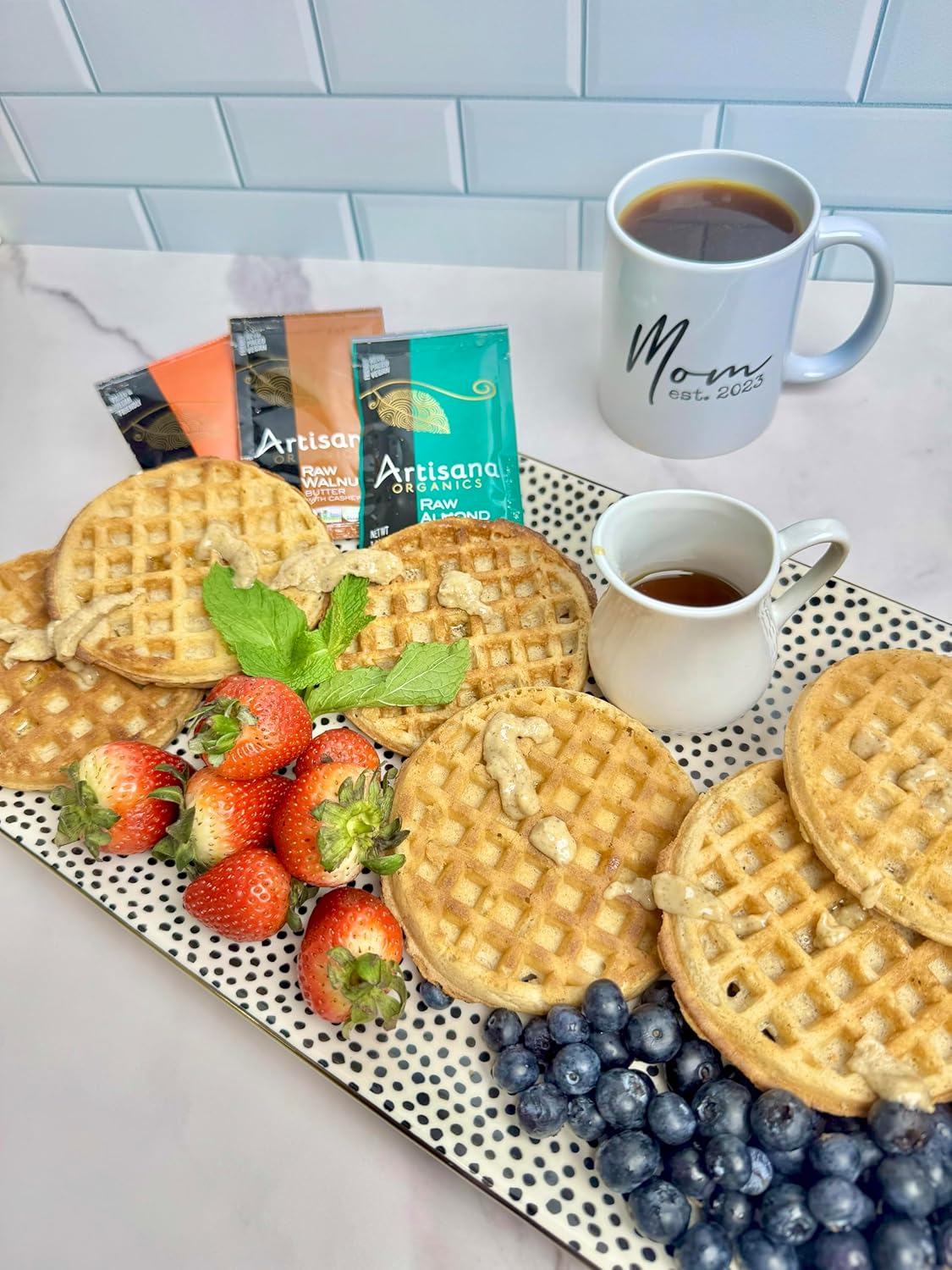 Artisana Organics Raw Almond Butter Snack Packs (10 Pack) | No Sugar Added, No Palm Oil, Vegan, Paleo, and Keto Friendly, Non GMO, 1.06oz Pouches