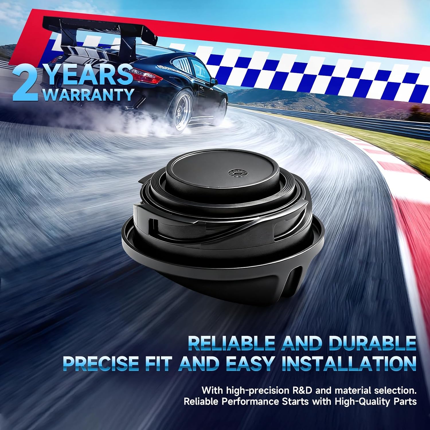 06G103485 Engine Oil Fill Cap Compatible With Volkswagen - Fits For VW Volkswagen Beetle CC Passat Jetta Tiguan, Replaces OEM 06G103485A
