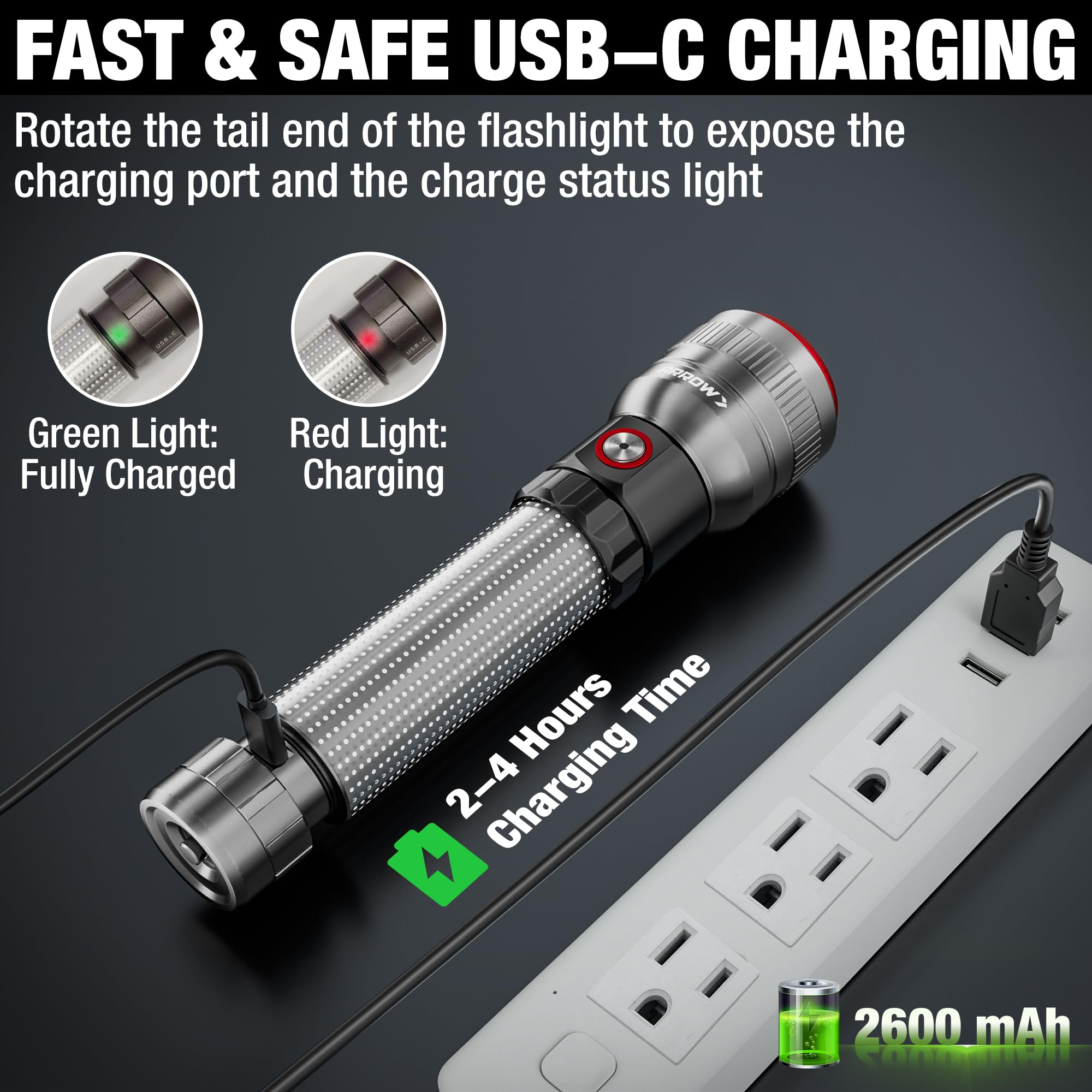 1200 lumen rechargeable flashlight with memory Arrow Flashlights Lumens Body Area Light, Bright LED with Function, Zoomable Flash Light with USB-C Charging for Camping, Power Outage & Emergency Home Improvement Cheapest Folding Electric Bike the MH12 V2 is Size:MED(58cm-59cm) ski_type:All-Mountain