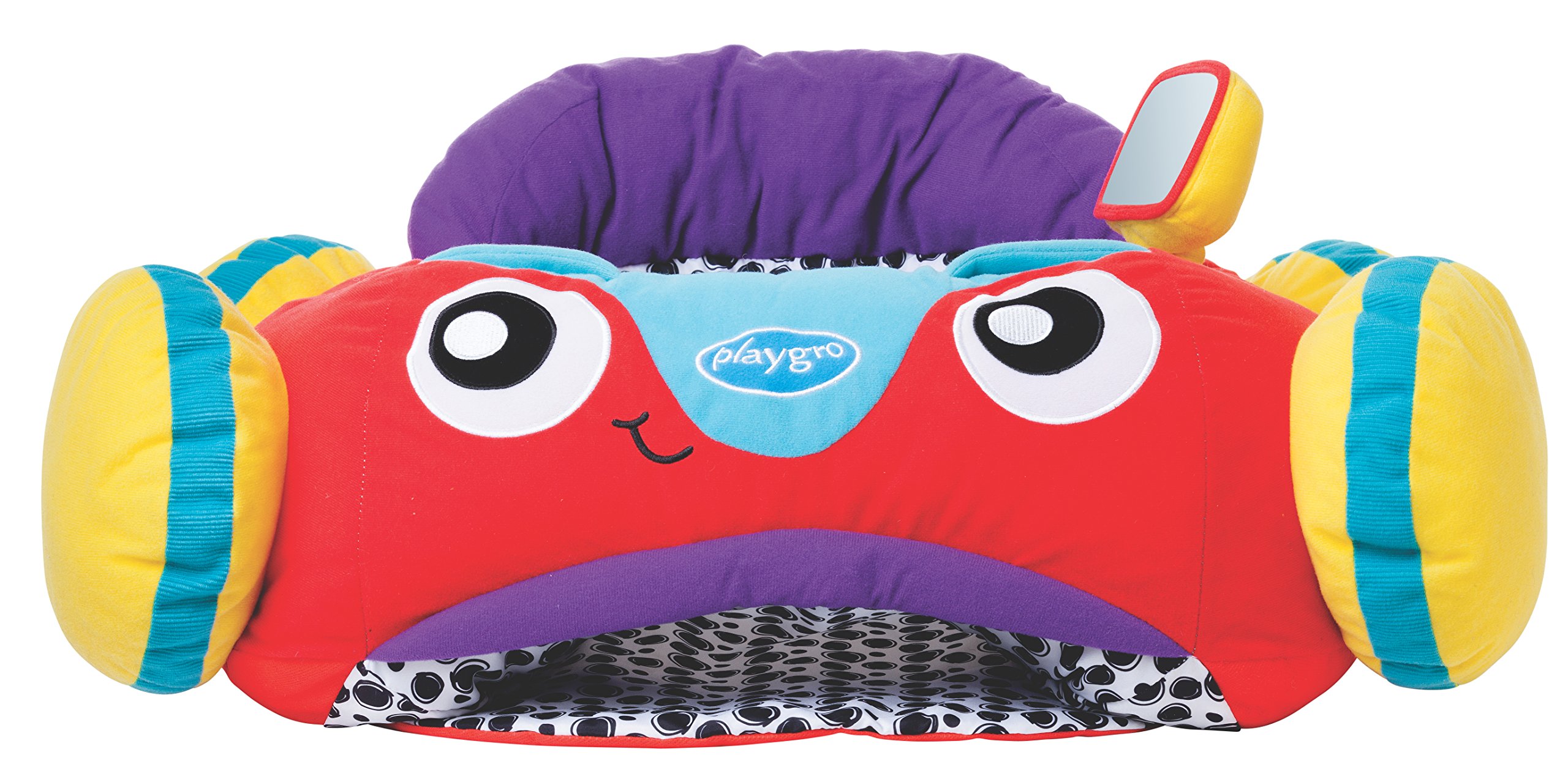 Playgro Auto di Peluche con Musica ed Effetti di Luce, in una Confezione Sostenibile che Può Essere Spedita