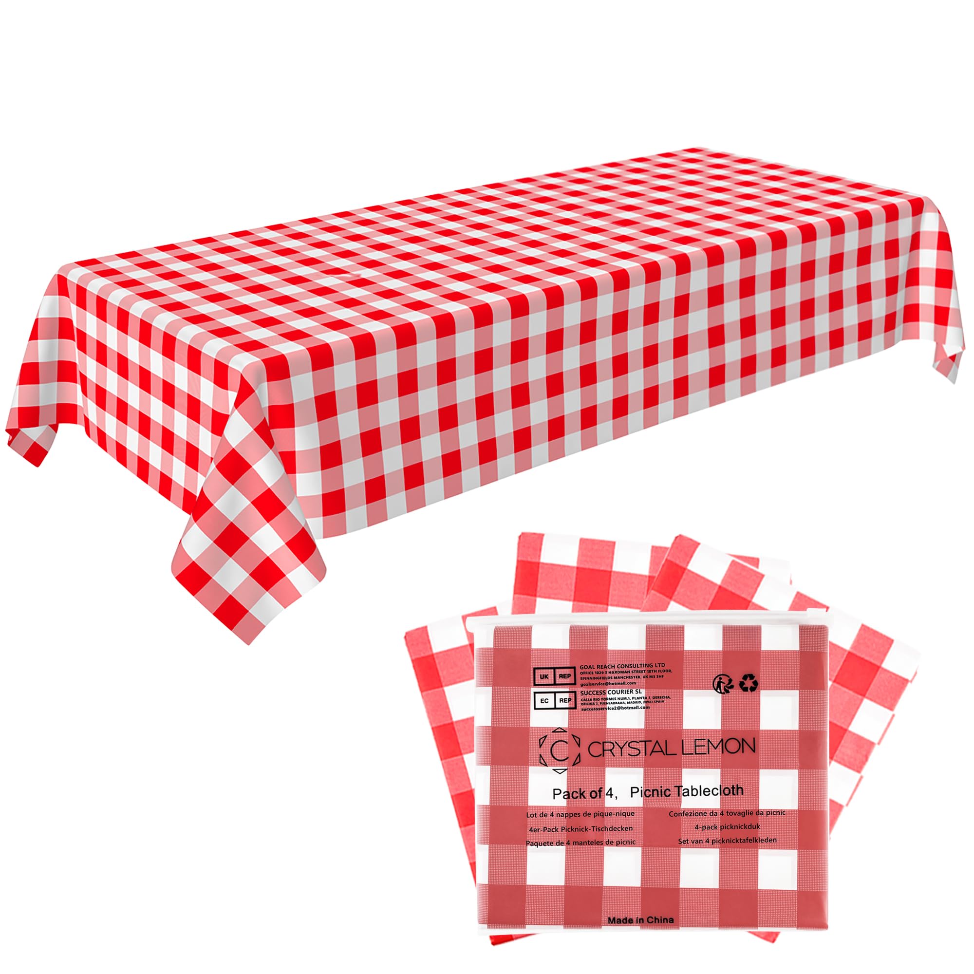 De Witte En Rode Geruite Doek Stock Foto - Image of textuur, rood: 35590366