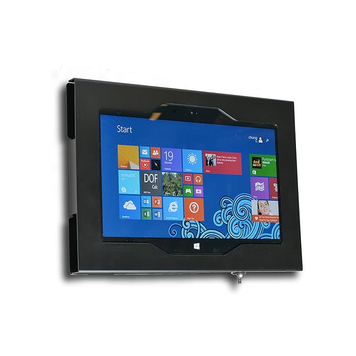 Buy TABcare Locking Wall Mount Metal VESA AntiTheft Enclosure for