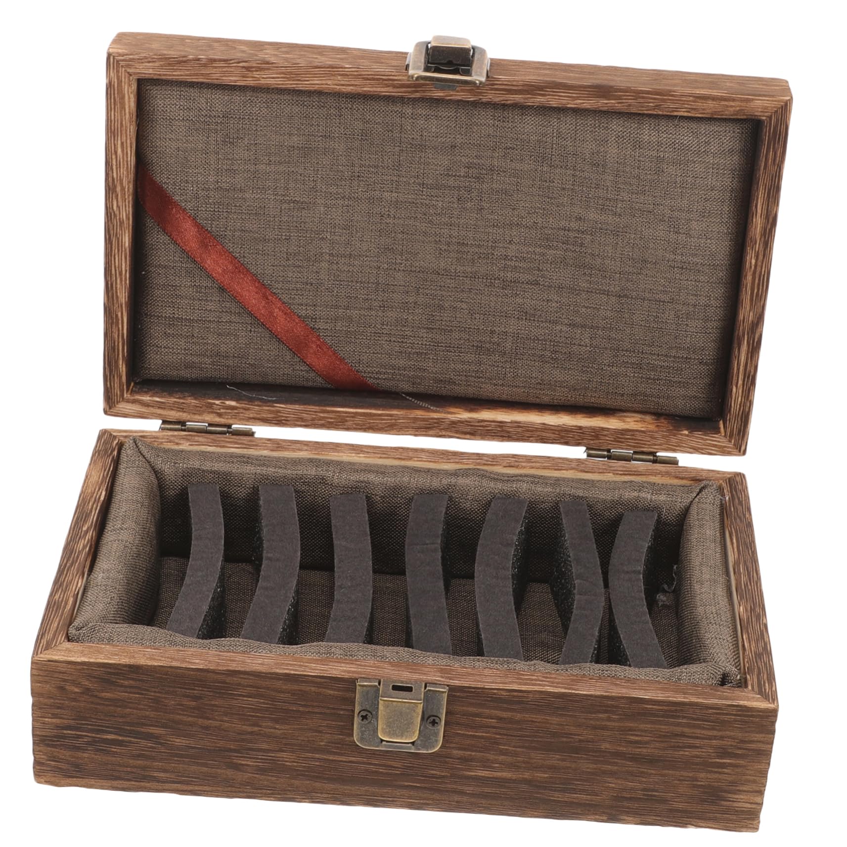 Boîte de rangement bois calligraphie pour protéger vos pinceaux d'art