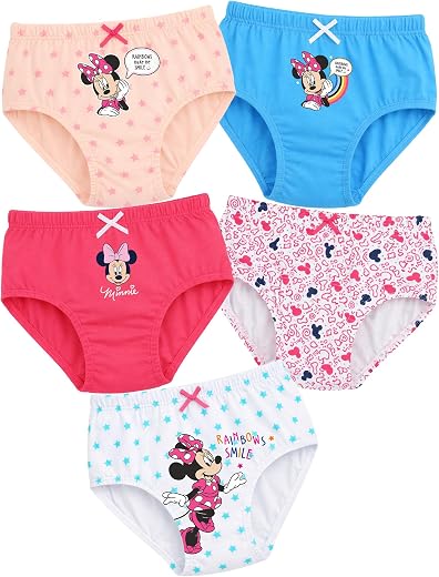 BODYCARE Kids Minnie &amp; Friends Girls Panty Ultrasoft Underwear 100% Cotton Soft Comfortable | Skin Friendly | Innerwear Pa...