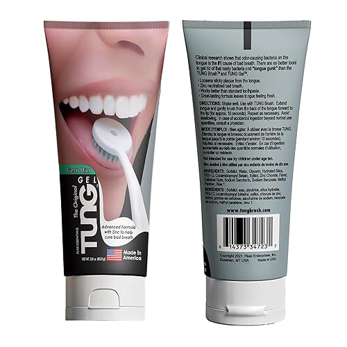 Miniatura 4 de Tung cepillo y gel Limpiador lingual paquete de lanzamiento